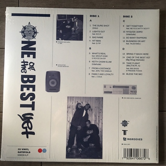 GANG STARR - ONE OF THE BEST YET (2x12”) (REAL HIP HOP) SEALED - Picture 2 of 2